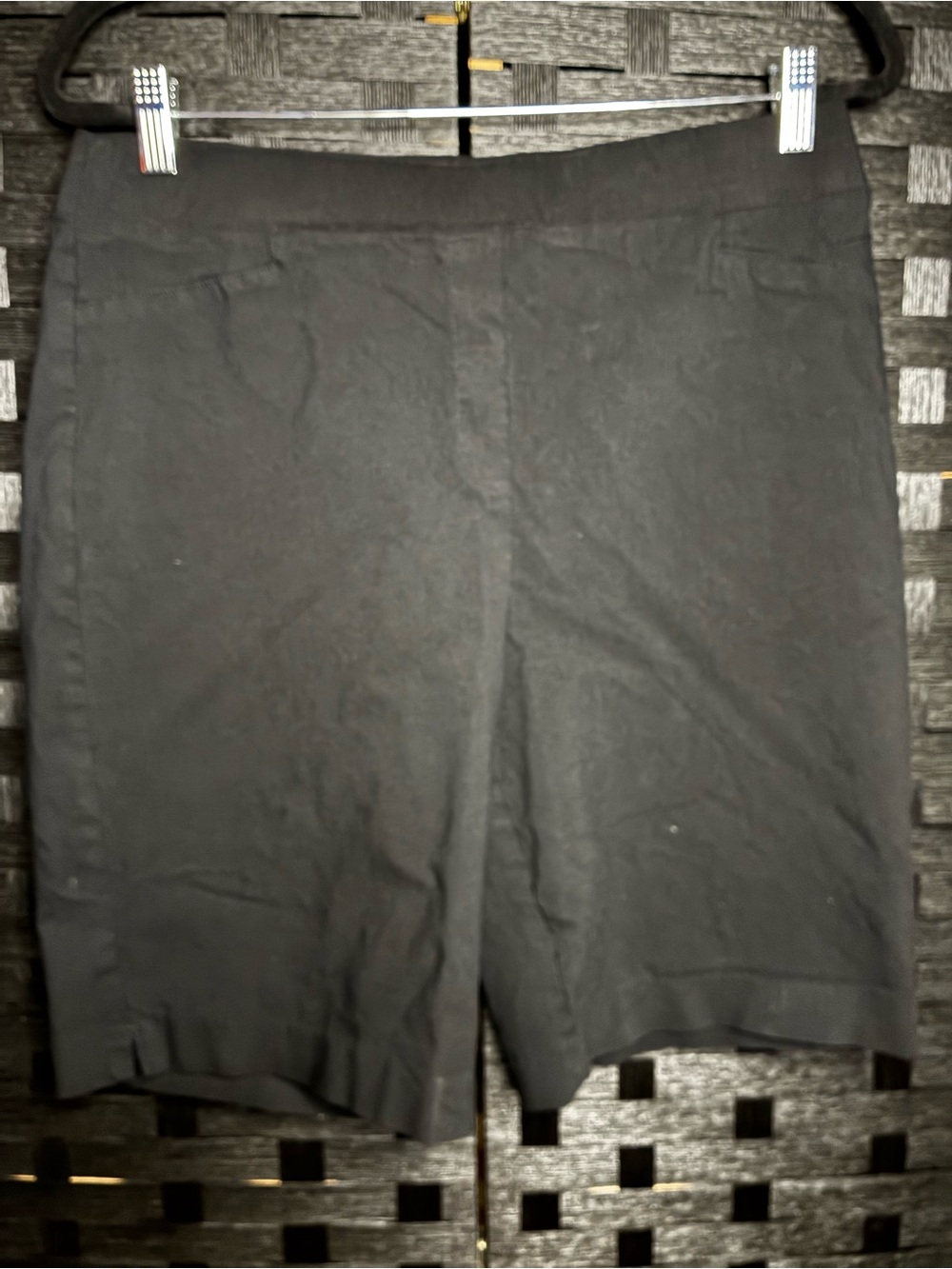 Calvin Klein Black Women's Knit Bermuda Shorts